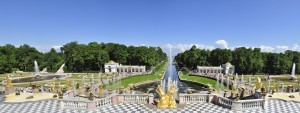 Peterhof Panorama from palace